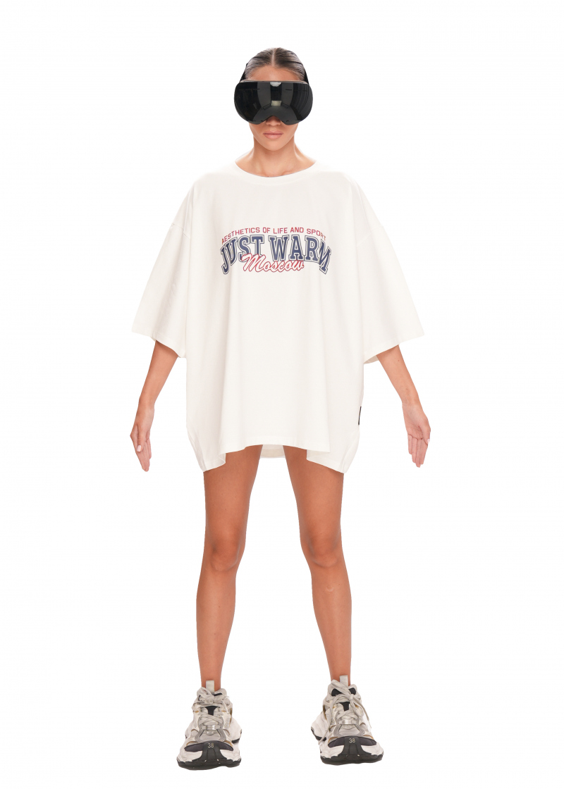 Футболка ROAD - milk