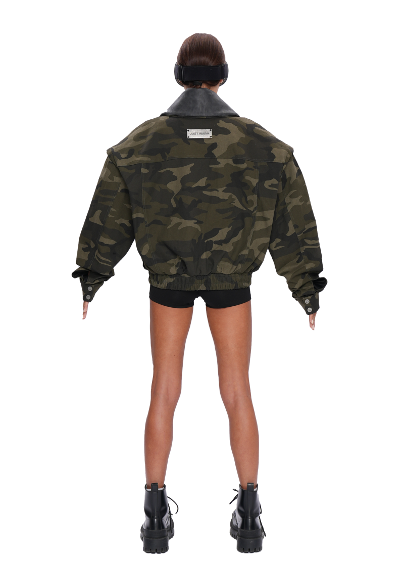Укороченный бомбер MILITARY